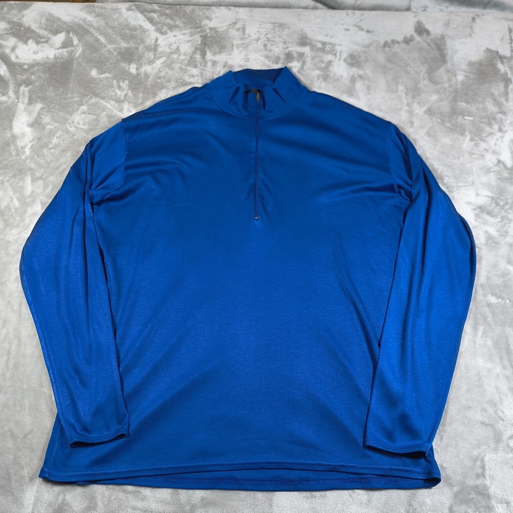 Vintage Patagonia Shirt Men XL Quarter Zip Capilene Long Sleeve Made USA Outdoor